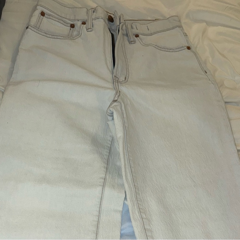 Madewell Vintage Wide-Leg Light Denim Jeans 26w